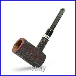 Briar freehand rusticated smoking tobacco artisan unique wooden sherlock pipe