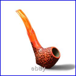 Briar freehand smoking tobacco rusticated artisan wooden handcrafted KAF pipe