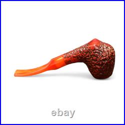 Briar freehand smoking tobacco rusticated artisan wooden handcrafted KAF pipe