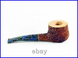 Briar pipe Casanova 55 shape made in Italy rustic Tobacco Pipe pfeife