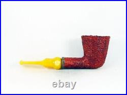 Briar pipe Casanova made in italy sandblast Tobacco Pipe 9mm pfeife handmade
