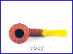 Briar pipe Casanova made in italy sandblast Tobacco Pipe 9mm pfeife handmade