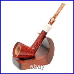 Briar pipe Freehand artisan handmade briar wooden pipe Smoking tobacco pipe