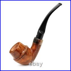 Briar pipe Freehand bowl style rare wooden pipe Smoking tobacco unique pipe