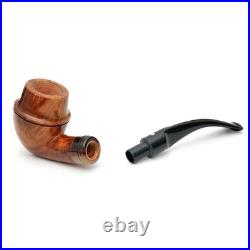 Briar pipe Freehand bowl style rare wooden pipe Smoking tobacco unique pipe
