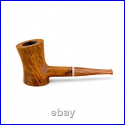 Briar pipe Freehand horn style briar pipe Poker artisan smoking tobacco pipe
