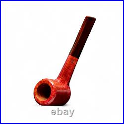 Briar pipe Freehand red smoking tobacco pipe Wooden exclusive artisan pipe