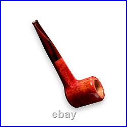 Briar pipe Freehand red smoking tobacco pipe Wooden exclusive artisan pipe