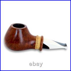 Briar pipe Freehand short briar pipe Unique rare pipe Smoking tobacco pipe
