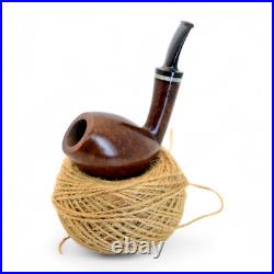 Briar pipe Freehand smoking pipe Tobacco briar pipe Rare artisan Sherlock pipe