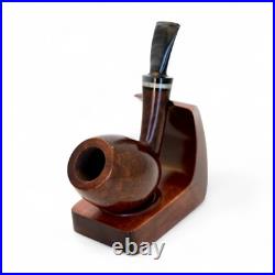 Briar pipe Freehand smoking pipe Tobacco briar pipe Rare artisan Sherlock pipe