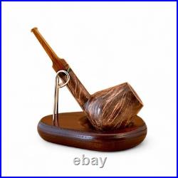 Briar pipe Freehand smoking tobacco Artisan handmade rare texture wooden pipe Briar pipe Freehand smoking tobacco Artisan handmade rare texture wooden pipe