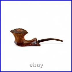 Briar pipe Freehand wooden briar pipe Artisan handmade smoking tobacco pipe