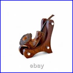 Briar pipe Freehand wooden briar pipe Artisan handmade smoking tobacco pipe