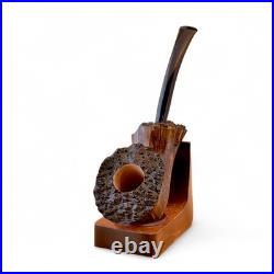 Briar pipe Freehand wooden briar pipe Artisan handmade smoking tobacco pipe