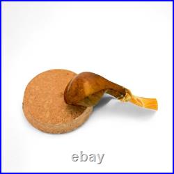 Briar pipe Freehand wooden pipe Smoking tobacco pipe Artisan unique rare pipe