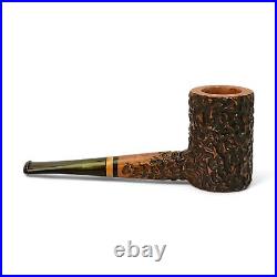 Briar pipe Rusticated wooden pipe bowl Smoking tobacco pipe Briar POKER pipe