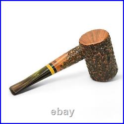 Briar pipe Rusticated wooden pipe bowl Smoking tobacco pipe Briar POKER pipe