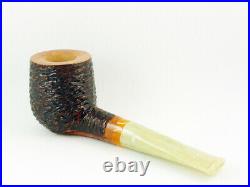 Briar pipe SANTAMBROGIO rustic Tobacco Pipe 9mm filter pfeife pipa handmade