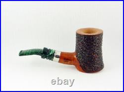Briar pipe SANTAMBROGIO rustic Tobacco Pipe pfeife pipa poker handmade