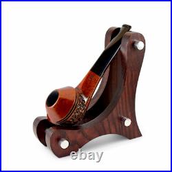Briar pipe Smoking tobacco pipe Artisan wooden pipe Unique rare handmade pipe