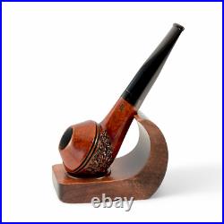 Briar pipe Smoking tobacco pipe Artisan wooden pipe Unique rare handmade pipe