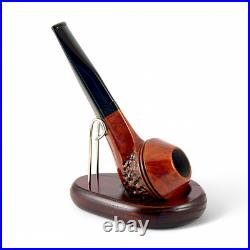 Briar pipe Smoking tobacco pipe Artisan wooden pipe Unique rare handmade pipe