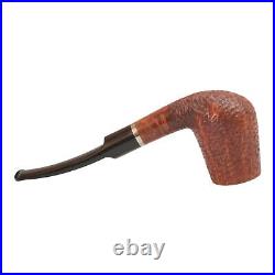 Briar pipe Smoking tobacco pipe Freehand artisan wooden pipe Rusticated bowl