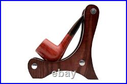 Briar pipe Smoking tobacco pipe Freehand red pipe Artisan sherlock holmes pipe