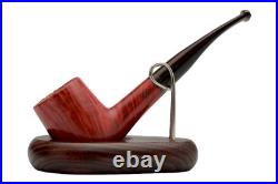Briar pipe Smoking tobacco pipe Freehand red pipe Artisan sherlock holmes pipe