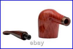 Briar pipe Smoking tobacco pipe Freehand red pipe Artisan sherlock holmes pipe Briar pipe Smoking tobacco pipe Freehand red pipe Artisan sherlock holmes pipe