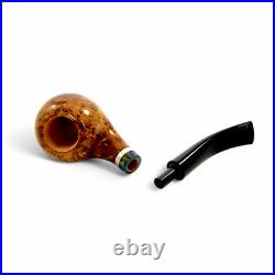 Briar pipe Smoking tobacco pipe Handmade wooden unique pipe Artisan shape pipe