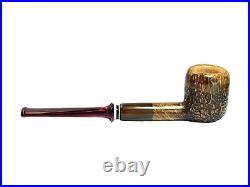 Briar pipe Smoking tobacco pipe Straight pipe Artisan pipe Freehand wooden pipe