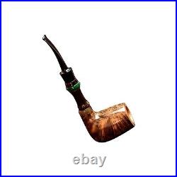 Briar pipe Smoking tobacco wooden pipe Freehand pipe Artisan CraZy Bamboo style
