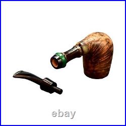 Briar pipe Smoking tobacco wooden pipe Freehand pipe Artisan CraZy Bamboo style