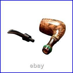 Briar pipe Smoking tobacco wooden pipe Freehand pipe Artisan CraZy Bamboo style