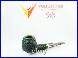 Briar pipe VOLKAN Antiqua rustic apple billiard Tobacco Pipe pipa pfeife