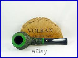 Briar pipe VOLKAN Antiqua rustic devil anse Tobacco Pipe 9mm filter pfeifen pipa