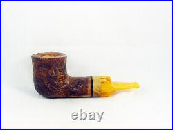 Briar pipe VOLKAN Calypso sandblast Tobacco Pipe 9mm filter pfeife pipa