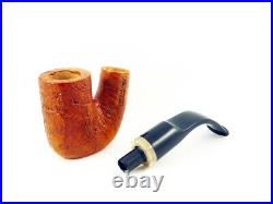 Briar pipe VOLKAN Calypso sandblast Tobacco Pipe 9mm filter pfeife pipa oom paul