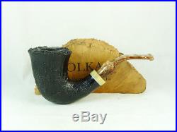 Briar pipe VOLKAN ELITE shell handmade Tobacco Pipe 9mm filter pfeife pipa