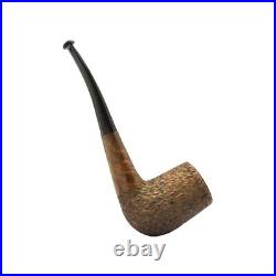 Briar rusticated handmade bowl Artisan shape freehand smoking tobacco pipe KAF
