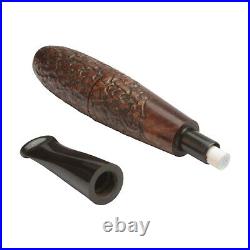 Briar smoking tobacco Cigar torpedo submarine handmade rustic zeppelin pipe bowl