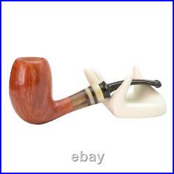 Briar smoking tobacco Exclusive rare egg shape Artisan wooden pipe Freehand bowl