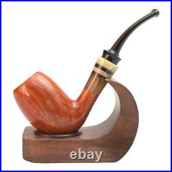 Briar smoking tobacco Exclusive rare egg shape Artisan wooden pipe Freehand bowl