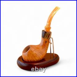 Briar smoking tobacco Freehand artisan wooden ukrainian handmade pipe by KAFpipe Briar smoking tobacco Freehand artisan wooden ukrainian handmade pipe by KAFpipe