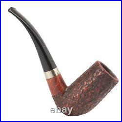 Briar smoking tobacco Freehand exclusive Sherlock Holmes rare rusticated pipe