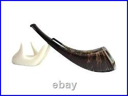 Briar smoking tobacco Horn wooden freehand exclusive rare artisan sherlock pipe