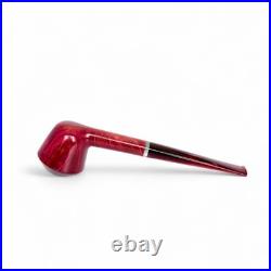 Briar smoking tobacco Straight wooden red freehand artisan ukrainian pipe