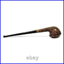 Briar smoking tobacco churchwarden rusticated lotr freehand unique long pipe